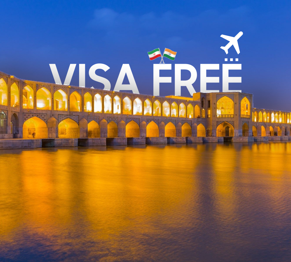 Iran visa-free for Indian tourists policy